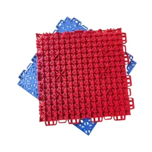 Multi Purpose 12mm Thick Vinyl Sport Court Tiles Outdoor Sports Flooring Material Assembled Sports Floor