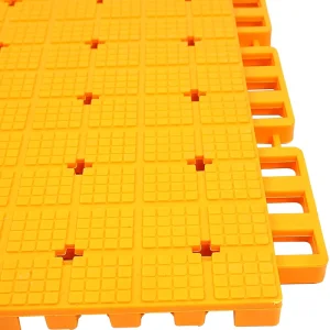 Multi-Purpose Eco-Friendly High-Density Fireproof PP Waterproof Anti-Slip Surface Interlocking Floor Tiles for Outdoor Playgrounds