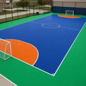 Multi Purpose Futsal Court Flooring Multi Use PP Tiles for Gyms Recreation Centers Schools and Sports Facilities
