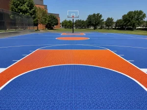 Multi Purpose Indoor Sports Flooring PP Modular System for Volleyball Basketball and Gym Courts