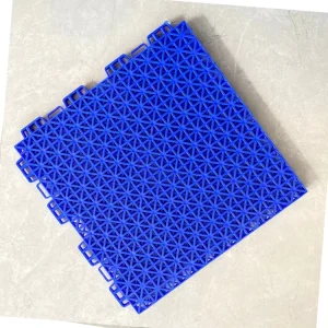 Multi-Purpose Interlocking Sports Flooring Wear-Resistant Anti-Slip Click Installation