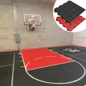 Multi Purpose Outdoor Pickleball Court Flooring PP Vinyl Flooring Interlocking Sports Court Surfaces Basketball Court Outdoor