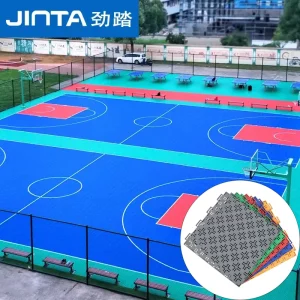 Multi Purpose Plastic Basketball Pp Outdoor Court Surface Futsal Tiles Sports Flooring