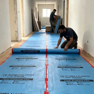 Multi-Scenario Floor Protection Mat Anti-Scratch Anti-Stain for Building Renovation