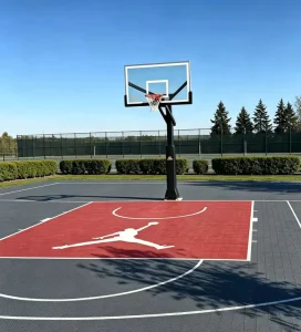 Multi Sport Court Flooring Anti slip PP Outdoor Basketball Pickleball Volleyball Badminton Tennis Court Interlocking Flooring