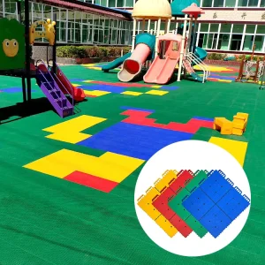 Multi Sport Eco friendly PP Interlocking Suspended Floor Colorful Portable Outdoor Sports Flooring Easy Installation