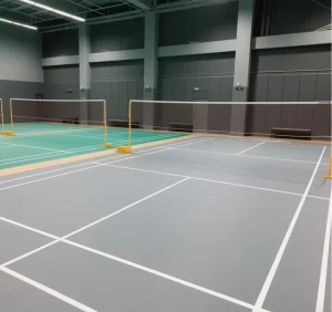 Multi Sport Indoor Courts Basketball & Pickleball Kindergarten Floor Mats in Plastic Factory Direct Gem Flooring
