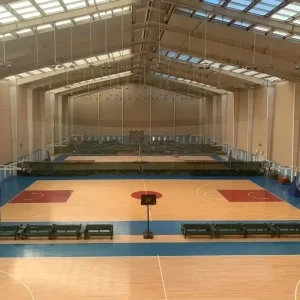 Multi Sport Indoor Flooring Durable Wooden Surface for Basketball Futsal Badminton Sports Arenas