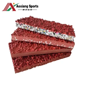 Multi-Sport Rubber Flooring-Shock Absorption Anti-Slip Surface Indoor/Outdoor Use Multiple Thickness Options