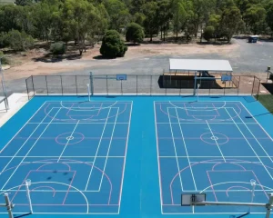 Multi Sports Court Floor Basketball Volleyball Tennis Court Flooring