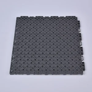 Multi Use Suspended Gym Floor Tiles Interlocking PP Flooring Shockproof Easy Clean Home Gym Sports Court Flooring