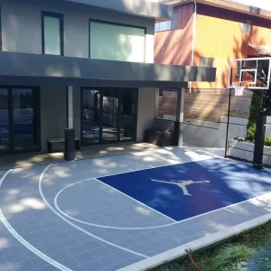 Multi activity Waterproof Outdoor Interlocking pp Material Sports Flooring for Basketball Court