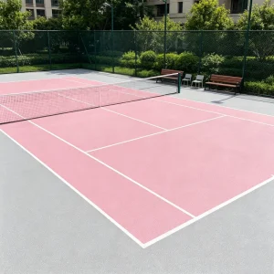 Multi-color Optional PVC Pickleball Court Flooring UV Resistant Waterproof Outdoor Sports Vinyl Floor