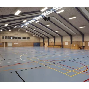Multi layers Sandwich System Silicone PU Multipurpose Sports Flooring Outdoor or Indoor Sports Court Durable Weather Resistance
