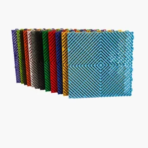 Multi-purpose Anti-slip Waterproof Wear Resistant PP Polypropylene Outdoor Click Interlocking Square Workshop Floor