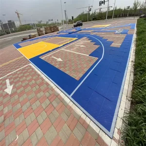 Multi purpose Floorball Flooring Tiles Sports Court Floor