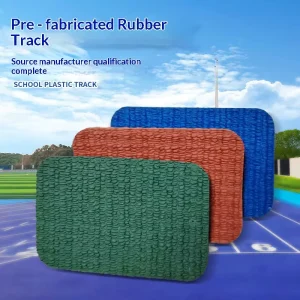 Multi-sport Prefabricated EPDM Running Track With 9-13mm Thickness For Schools Playgrounds Stadiums & Sports Fields