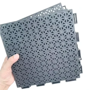 Multicolor Anti-Slip Portable Outdoor Interlocking PP Sports Floor Tiles for Hotel Use