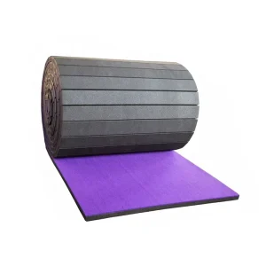 Multicolor Carpet Bonded XPE Foam Floor Exercises Martial Art Training Roll Mat