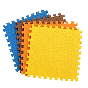 Multicolor EVA Gym Mat Durable Gym Flooring Interlocking Mat Puzzle Mats Custom Color High Density Premium
