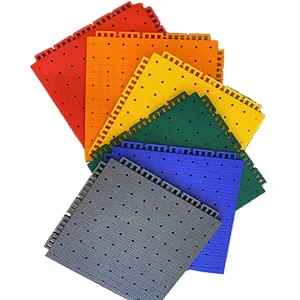 Multifunctional Sport Tiles PP Plastic Anti-Slip Interlocking Flooring