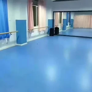 Multipurpose Indoor PVC Flooring for Dance Gym Aerobics Gymnastics Soft Commercial Grade Shock-Absorbent Comfortable Surface