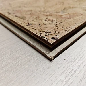 Natural Cork Flooring Waterproof Modern Design for Villa and Commercial Use