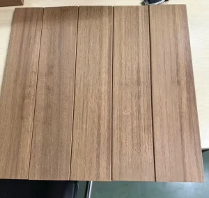 Natural Ipe Hardwood Flooring Heavy Duty Outdoor Deck Tiles High Density Ipe Wood Decking for Exterior Use FSC Optional