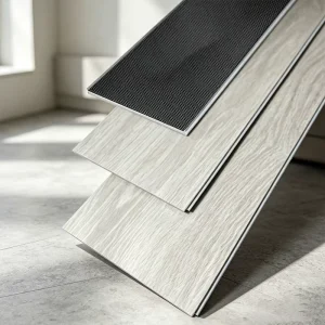 Natural Oak Wood Texture Waterproof SPC PVC Click Vinyl Flooring for Household Interior