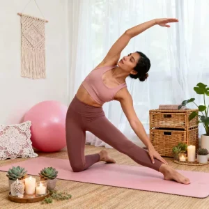 Natural Rubber Anti-slip Yoga Mats for Home Exercise and Widened Use