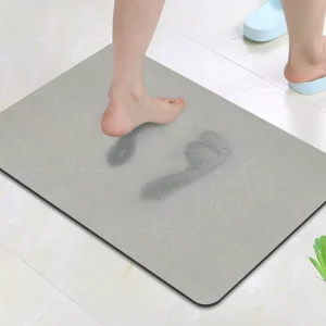 Natural Rubber Non Slip Super Absorbent Thick Bath Mat for Home Hotel