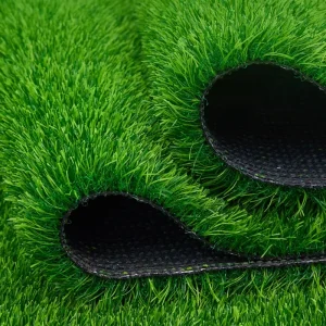 Natural Soft Green Carpet Faux 30mm Synthetic Lawn Grass Artificial Turf for Patio Balcony Roof