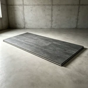 Natural Wood Veneer SPC Flooring Waterproof Rigid Core Vinyl Plank with Real Oak Surface for Luxury Home