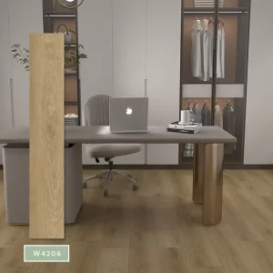 Nature Wood Design Durable Non-Slip Rigid Core SPC for Hotel and Apartment Use Fast Delivery