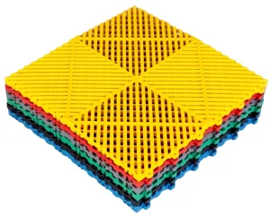 New Anti Slip Industrial PP Material Interlocking Modular Garage Flooring Tiles