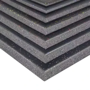 New Design Anti Slip Shockproof Rubber Flooring Tiles Gym Floor Mat Rolls