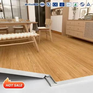New Design Easy Install 4 5 6mm Plastic 100% Waterproof & Anti-Termite Vinyl Plank PVC Flooring for Hotel & Office Projects