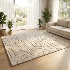 New Design Luxurious Plush Soft 3.5cm Memory Foam Play Mat for Baby Large Nursery Crawling with Thick Padding Tatami Rug