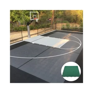 New Design PP Polypropylene Eco friendly Anti UV Basketball Court Outdoor Sports Flooring FIBA Standard Friction
