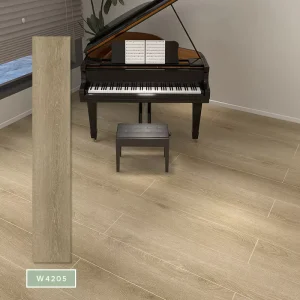 New Design Wood Look Brown Color SPC Flooring for Interior Home Decor 1520*228mm