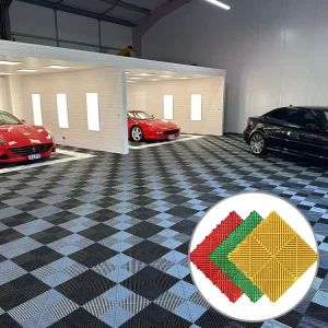 New Model Plastic Eco-Friendly Waterproof Garage Workshop Floor Tiles & Mat