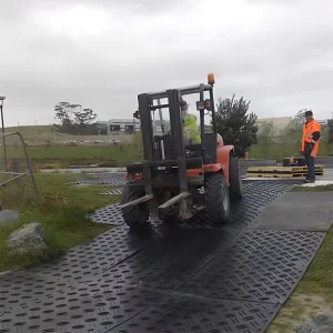 New Type HDPE Temporary Floor Mat Excavator Ground Protection Mat 4×8