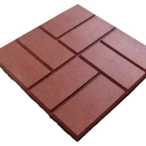 Nice Price High Quality Shock Absorption and Cushioning Rubber Floor Tiles