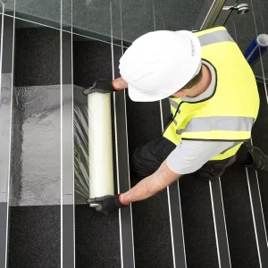 No Residue PE Protective Film for Wooden Floor Protection, Soft, Anti-Paint Fouling