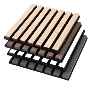 Noise Insulation Acoustic Wall Panel Eco Friendly Moisture Proof for Living Room Office Use