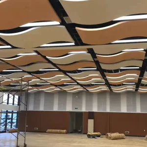 Noise Reduction Acoustic Ceiling Panel Acoustic Cloud Lightweight Easy Install Acoustic Cloud Ceiling Panels Newhigh Density