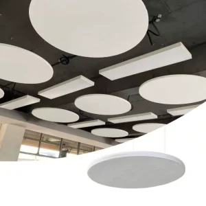 Noise Reduction Acoustic Ceiling Panel Acoustic Cloud Lightweight Easy Install Acoustic Unit Suspension Ceiling Panels