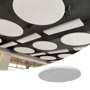 Noise Reduction Acoustic Ceiling Panel Acoustic Cloud Lightweight Easy Install Colors Acoustic Canopy Soundproof System