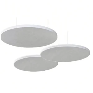 Noise Reduction Acoustic Cloud Lightweight Easy Install Acoustic Hanging Suspended Ceiling Baffle Ceiling Panels Dia 900 1200mm