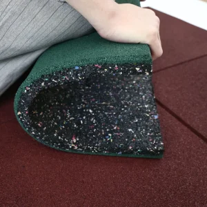 Noise Reduction EPDM Rubber Floor Mat Anti Slip & Shock Absorption for Gym Park Kindergarten Outdoor Venues